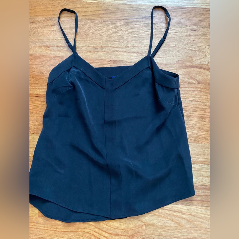 Kit and Ace Black Silk Camisole